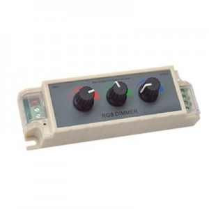 CDM09AESB Контроллер Ecola LED strip RGB Controller (Dimmer) 9A 108W 12V (216W 24V) c ручками для управления