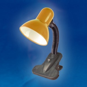 Настольная лампа на прищепке Uniel Universal E27 TLI-202 Orange. E27