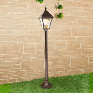 Уличный садовый фонарь Elektrostandard Apus F шоколад (GL 1009F) a043116 (1100 мм)
