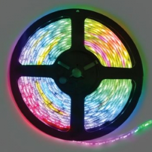 P5LM14ESB Разноцветная лента (RGB) на катушке 5м Ecola strip PRO 14,4 Вт/М 12В IP65 